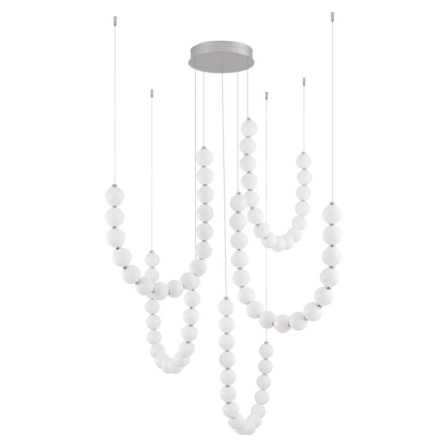 Alora Lighting Akoya 13" Wide LED Multi Light Pendant with 13" Wide Canopy