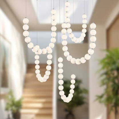 Alora Lighting Akoya 13" Wide LED Multi Light Pendant with 13" Wide Canopy