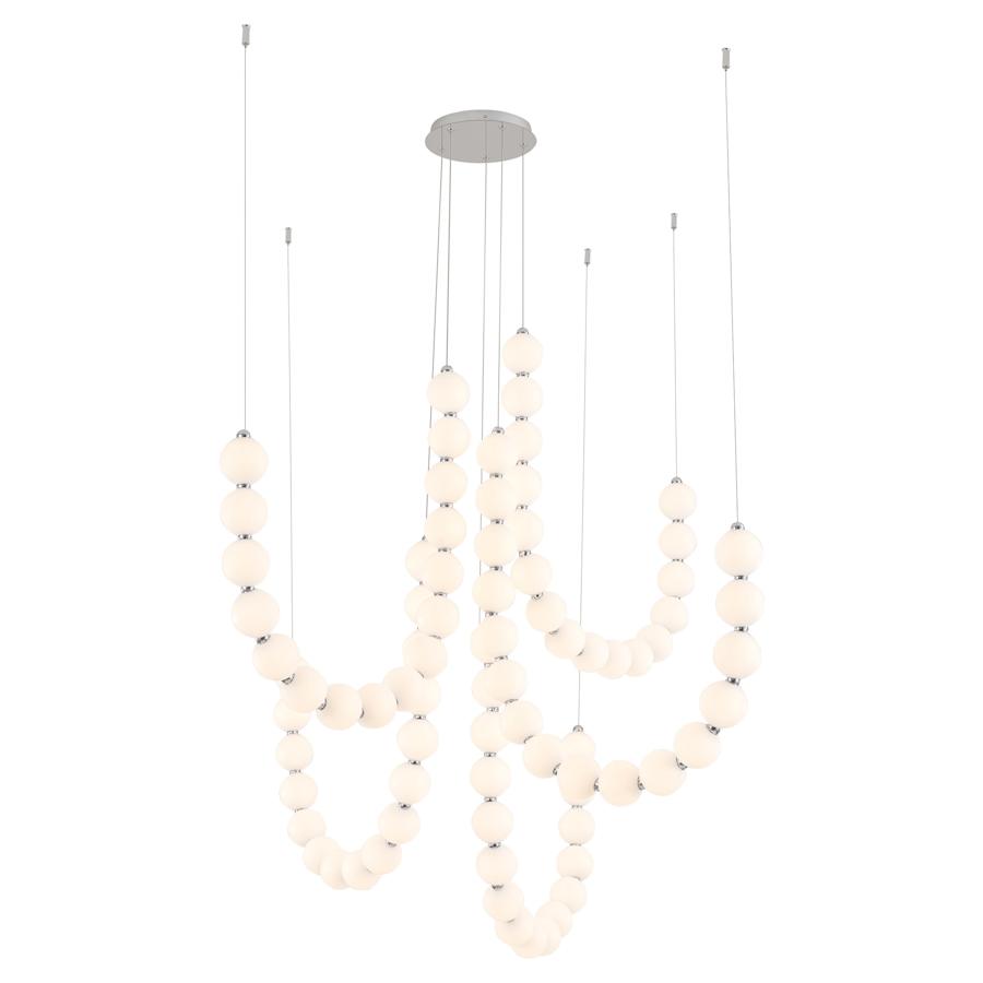 Alora Lighting Akoya 13" Wide LED Multi Light Pendant with 9" Wide Canopy