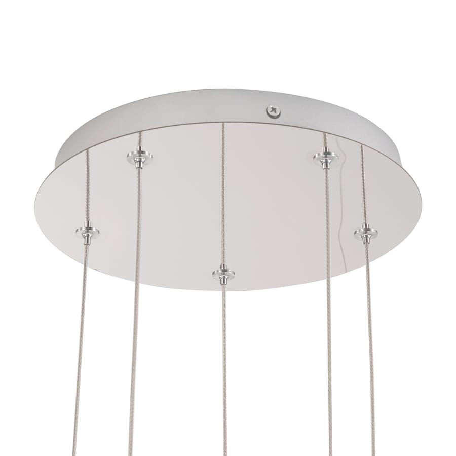 Alora Lighting Akoya 13" Wide LED Multi Light Pendant with 9" Wide Canopy