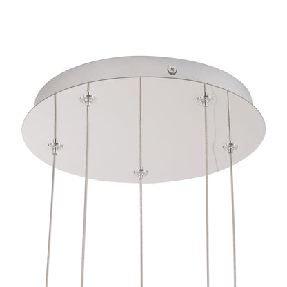 Alora Lighting Akoya 13" Wide LED Multi Light Pendant with 9" Wide Canopy