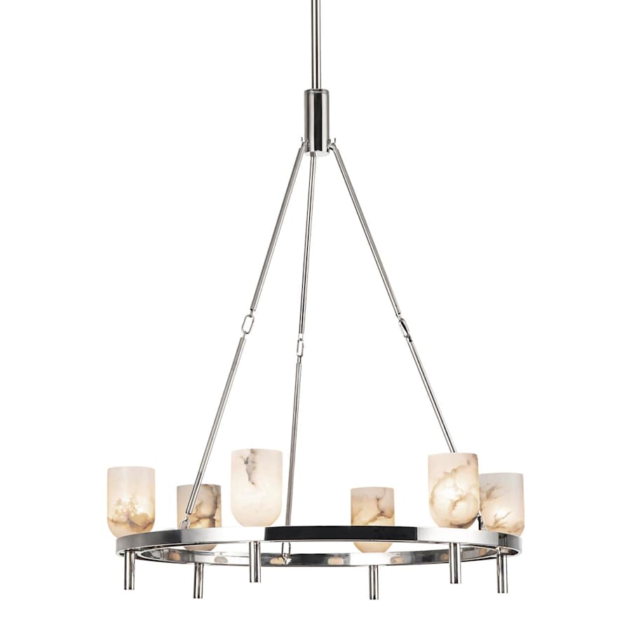 Alora Lighting Lucian 6 Light 32" Wide Ring Chandelier