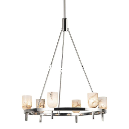 Alora Lighting Lucian 6 Light 32" Wide Ring Chandelier
