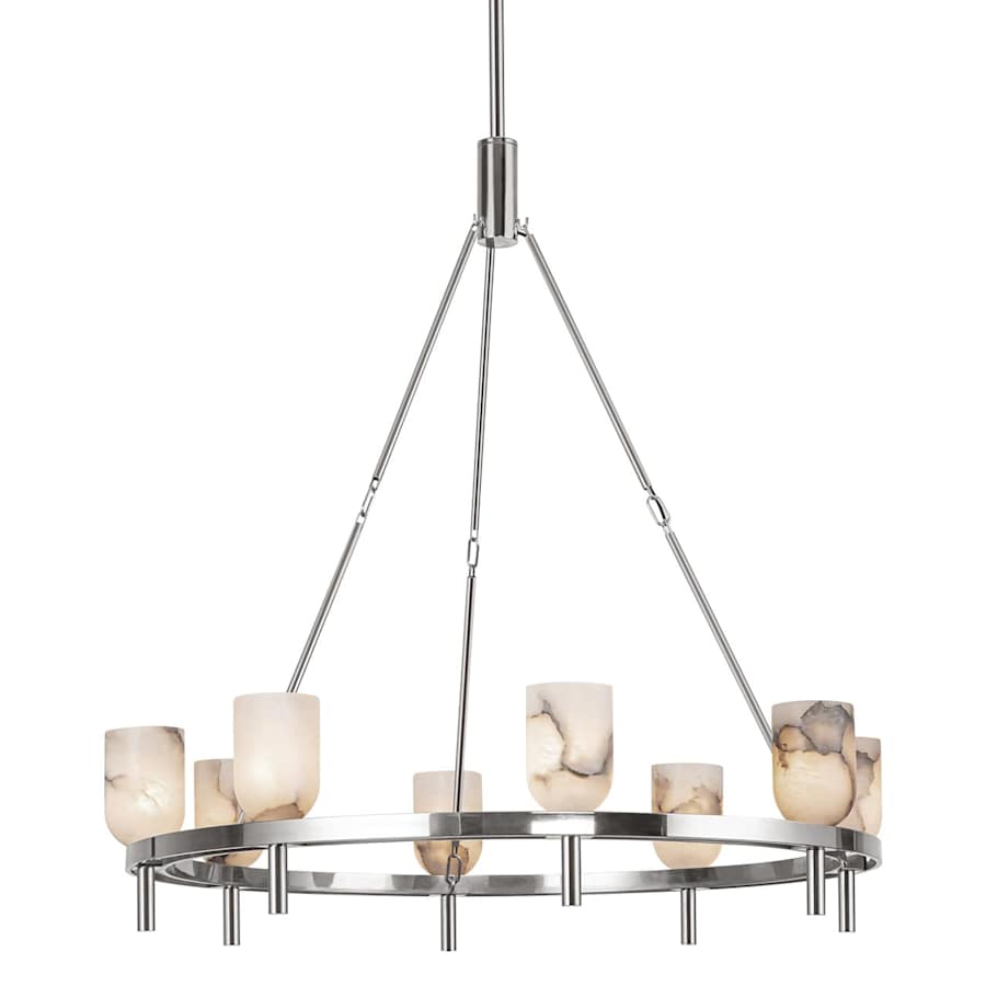 Alora Lighting Lucian 8 Light 37" Wide Ring Chandelier