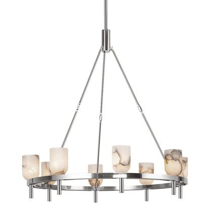 Alora Lighting Lucian 8 Light 37" Wide Ring Chandelier