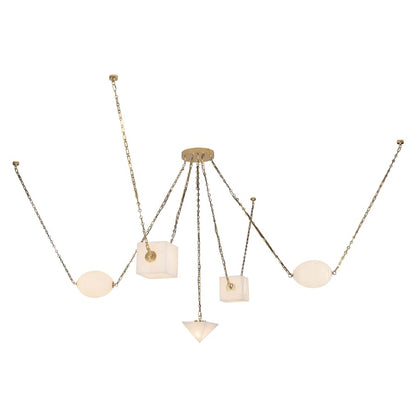 Alora Lighting Mineral 10" Wide LED Multi Light Pendant