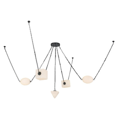 Alora Lighting Mineral 10" Wide LED Multi Light Pendant
