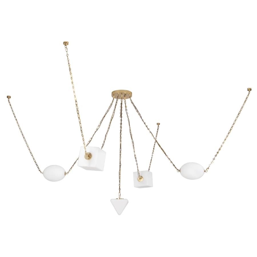 Alora Lighting Mineral 10" Wide LED Multi Light Pendant