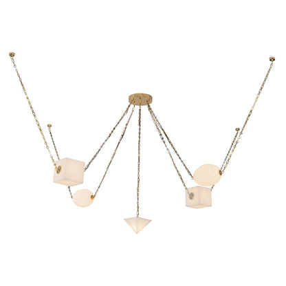 Alora Lighting Mineral 10" Wide LED Multi Light Pendant