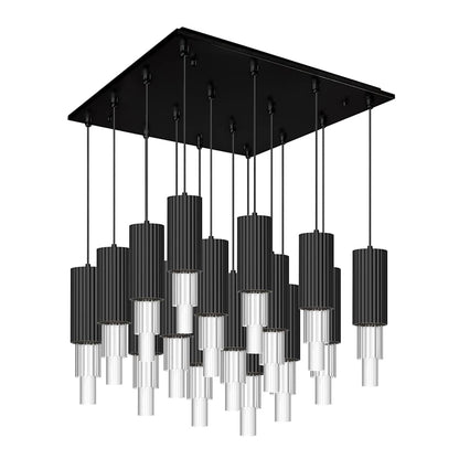 Alora Lighting Bordeaux 20" Wide Lantern Chandelier
