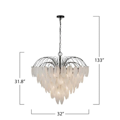 Artcraft Lighting Alessia 24 Light 32" Wide Waterfall Chandelier