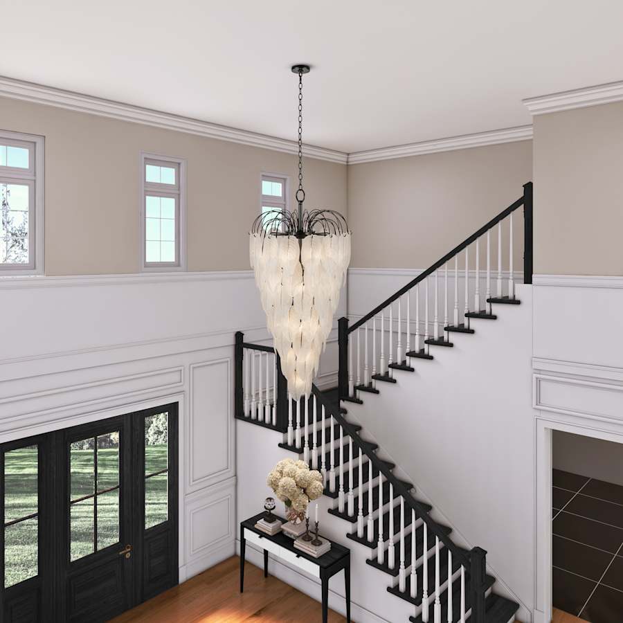 Artcraft Lighting Alessia 23 Light 28" Wide Waterfall Chandelier