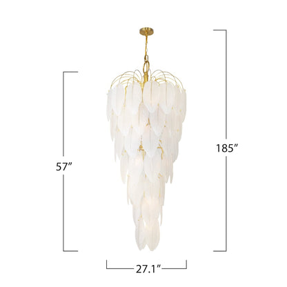 Artcraft Lighting Alessia 23 Light 28" Wide Waterfall Chandelier