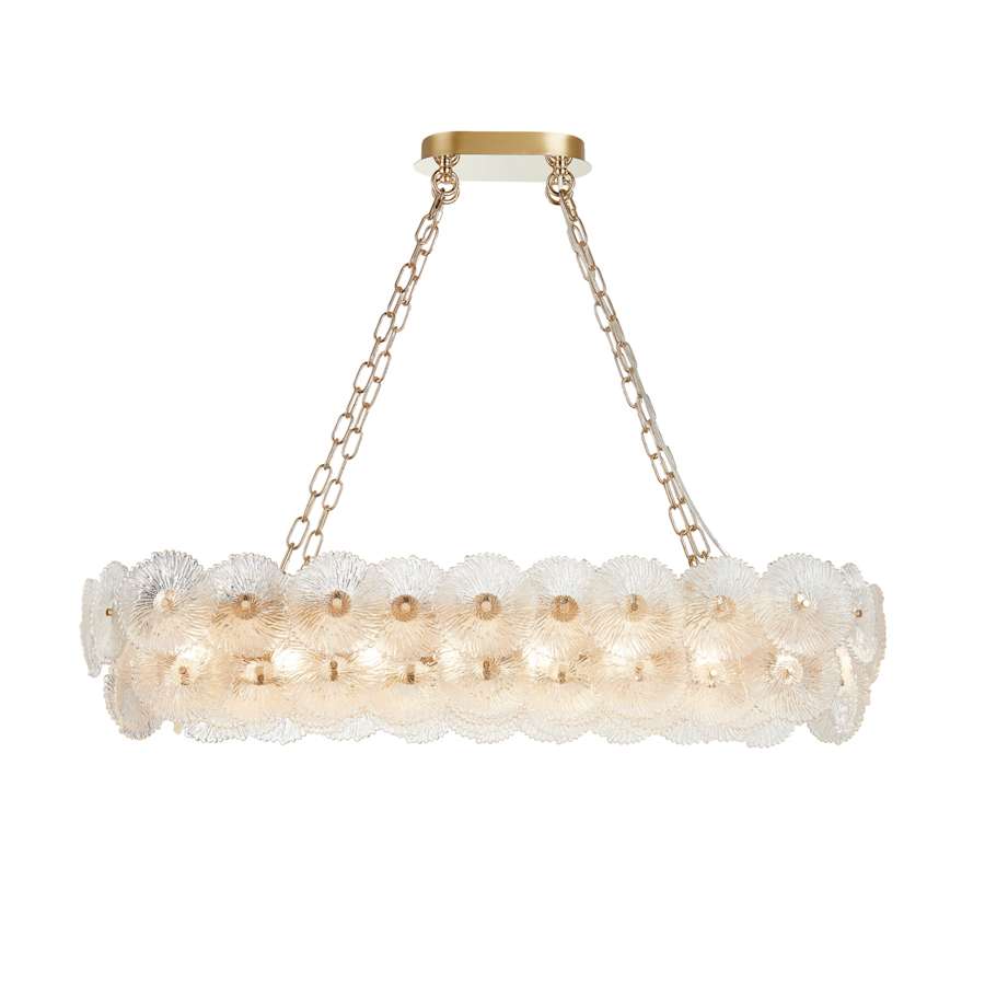 Artcraft Lighting Bloom 48" Wide Linear Chandelier