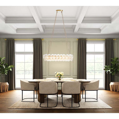 Artcraft Lighting Bloom 48" Wide Linear Chandelier