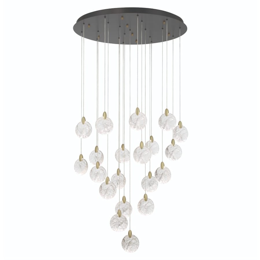 Artcraft Lighting Snowflake 20 Light 32" Wide Chandelier