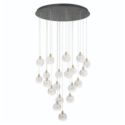 Artcraft Lighting Snowflake 20 Light 32" Wide Chandelier