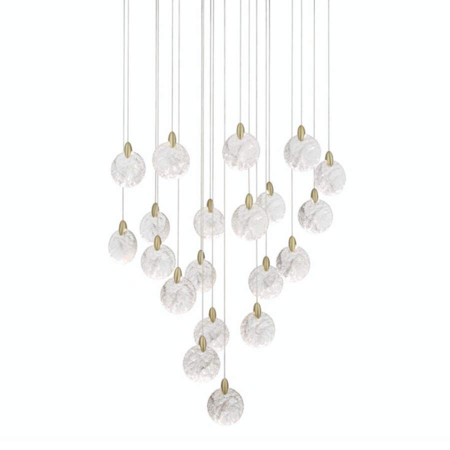 Artcraft Lighting Snowflake 20 Light 32" Wide Chandelier
