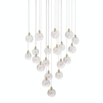 Artcraft Lighting Snowflake 20 Light 32" Wide Chandelier