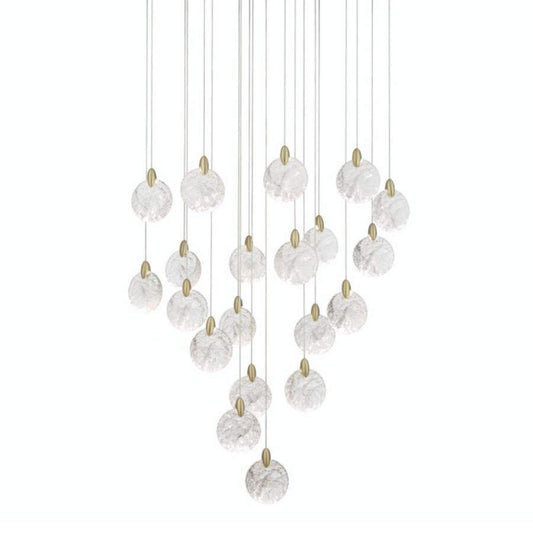Artcraft Lighting Snowflake 20 Light 32" Wide Chandelier