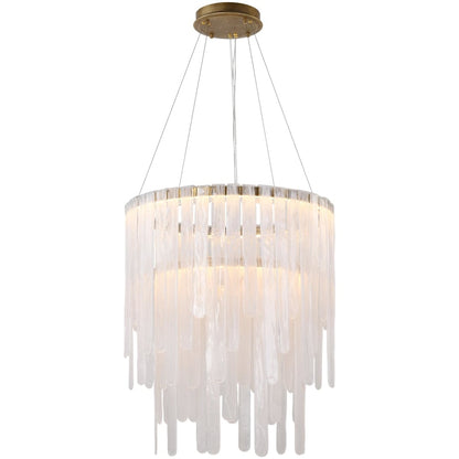 Artcraft Lighting Roselle 28" Wide Selectable 3000K/4000K/5000K LED Ring Chandelier