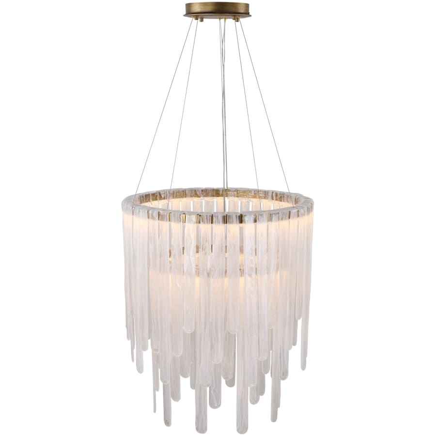 Artcraft Lighting Roselle 28" Wide Selectable 3000K/4000K/5000K LED Ring Chandelier
