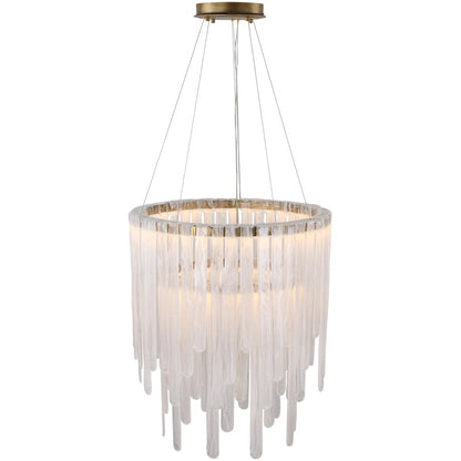 Artcraft Lighting Roselle 28" Wide Selectable 3000K/4000K/5000K LED Ring Chandelier