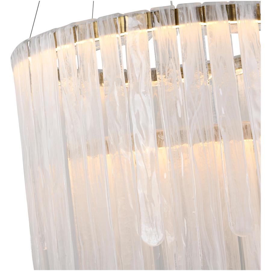 Artcraft Lighting Roselle 28" Wide Selectable 3000K/4000K/5000K LED Ring Chandelier