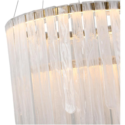 Artcraft Lighting Roselle 28" Wide Selectable 3000K/4000K/5000K LED Ring Chandelier