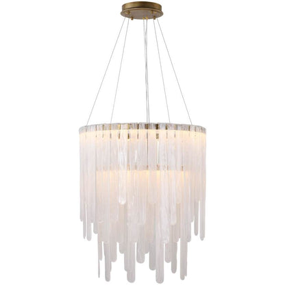 Artcraft Lighting Roselle 28" Wide Selectable 3000K/4000K/5000K LED Ring Chandelier