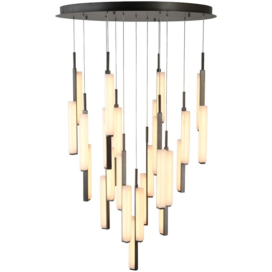 Artcraft Lighting Lumina 39" Wide Selectable 3000K/4000K/5000K LED Multi Light Pendant
