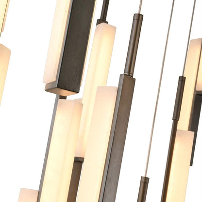 Artcraft Lighting Lumina 39" Wide Selectable 3000K/4000K/5000K LED Multi Light Pendant