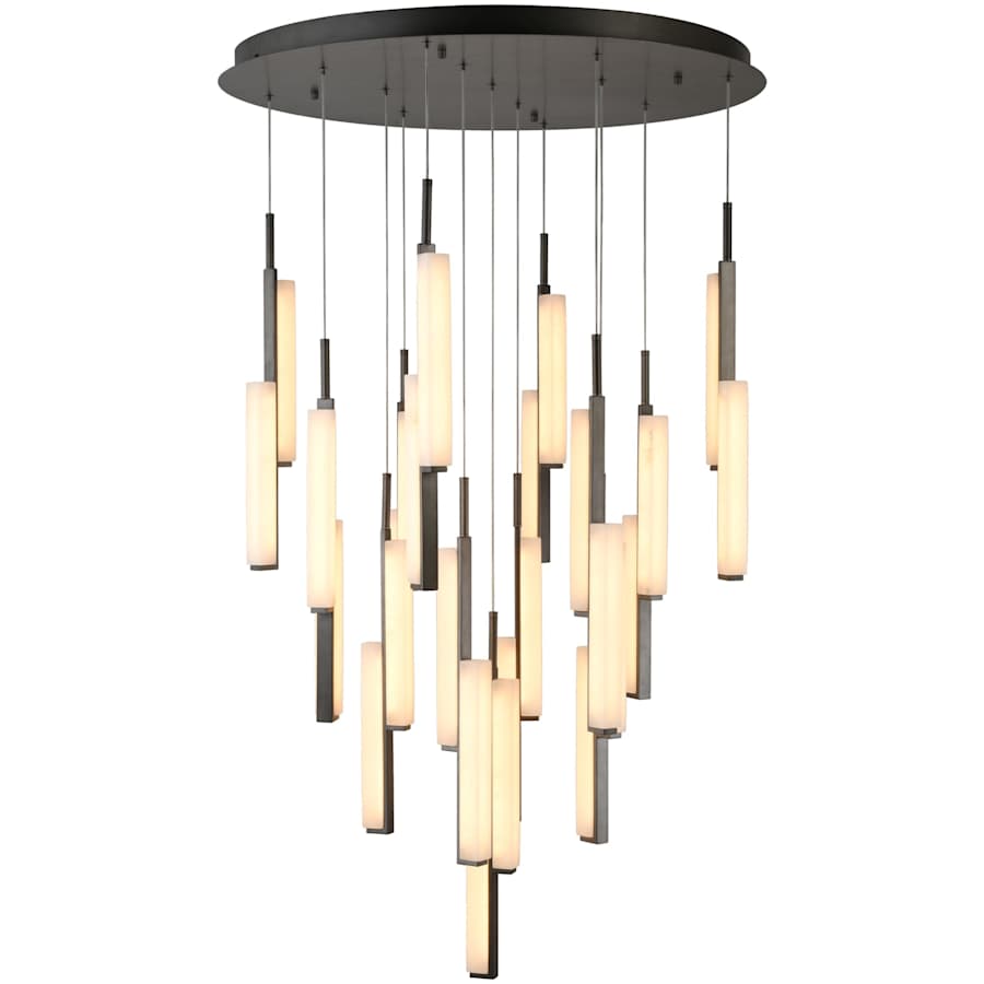 Artcraft Lighting Lumina 39" Wide Selectable 3000K/4000K/5000K LED Multi Light Pendant