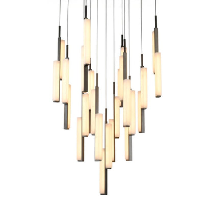 Artcraft Lighting Lumina 39" Wide Selectable 3000K/4000K/5000K LED Multi Light Pendant