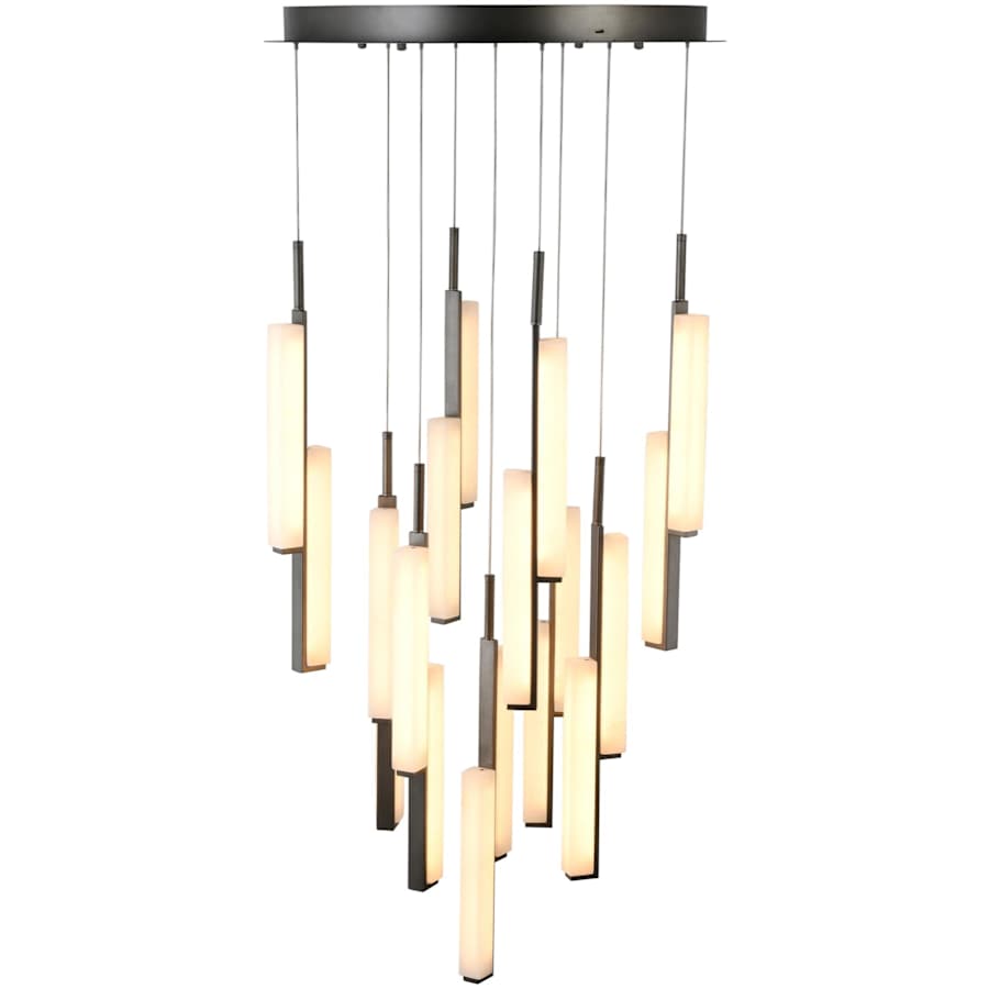 Artcraft Lighting Lumina 28" Wide Selectable 3000K/4000K/5000K LED Multi Light Pendant
