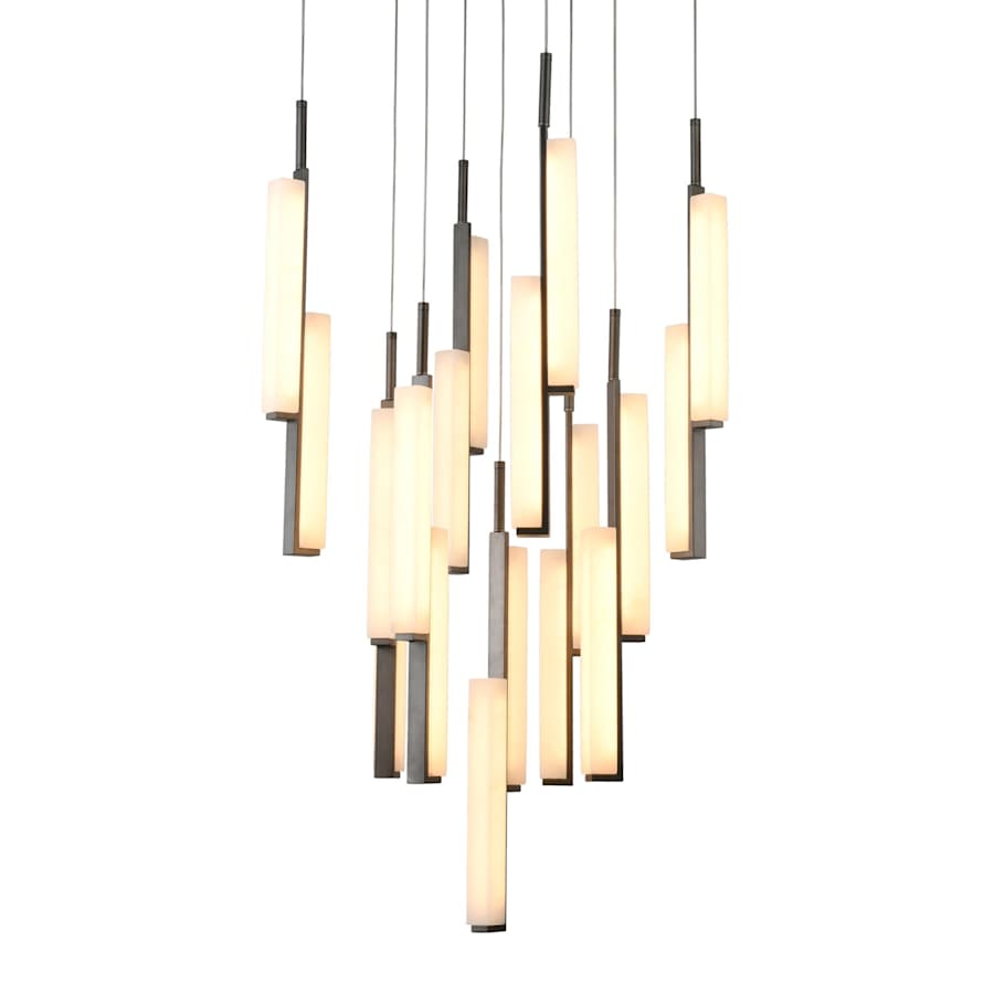 Artcraft Lighting Lumina 28" Wide Selectable 3000K/4000K/5000K LED Multi Light Pendant