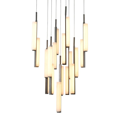 Artcraft Lighting Lumina 28" Wide Selectable 3000K/4000K/5000K LED Multi Light Pendant