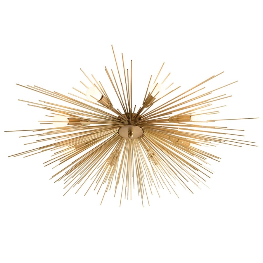 Arteriors Roxanne 35" Wide 8 Light Flush Mount Ceiling Fixture