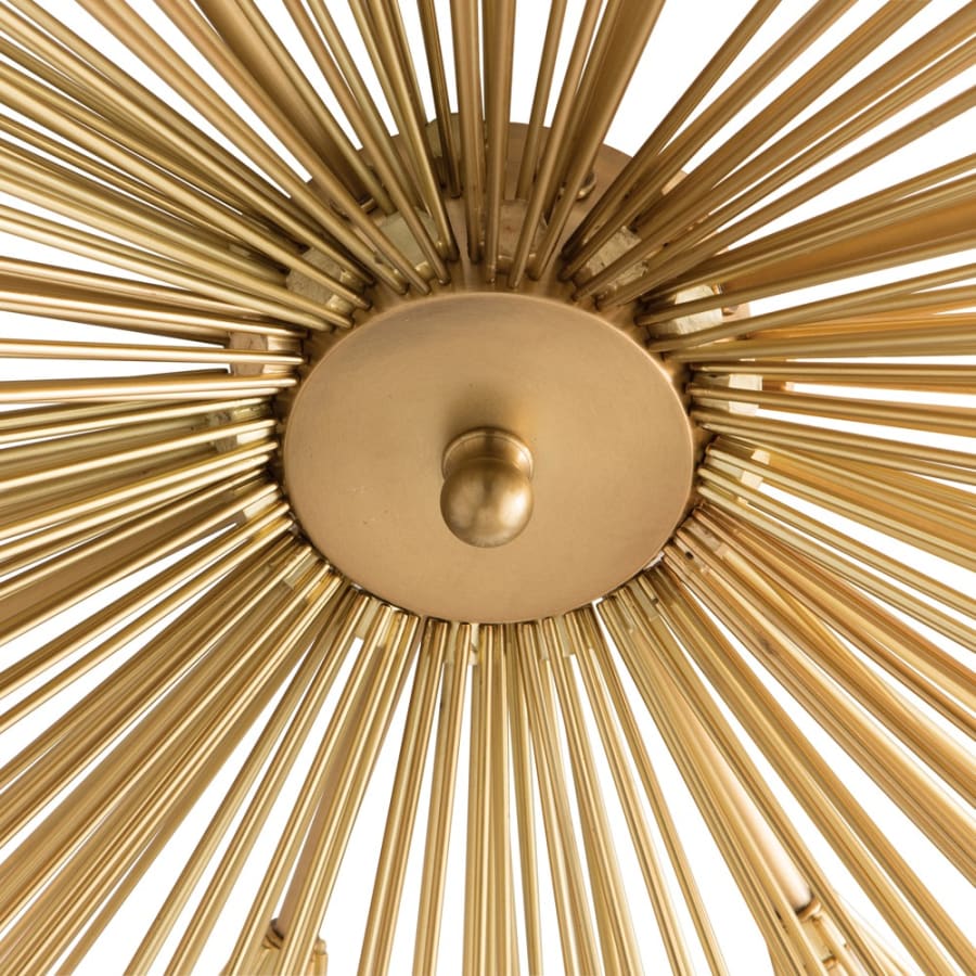 Arteriors Roxanne 35" Wide 8 Light Flush Mount Ceiling Fixture