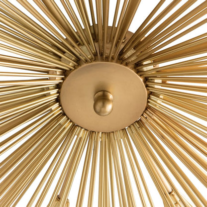 Arteriors Roxanne 35" Wide 8 Light Flush Mount Ceiling Fixture