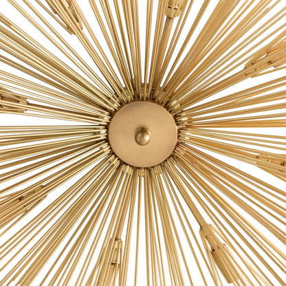 Arteriors Roxanne 35" Wide 8 Light Flush Mount Ceiling Fixture
