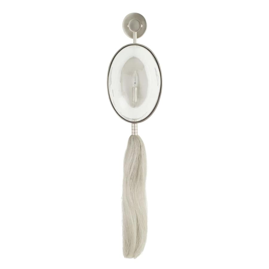 Arteriors Aramis 37" Tall Wall Sconce with Clear Glass Shade