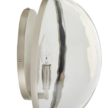 Arteriors Aramis 37" Tall Wall Sconce with Clear Glass Shade