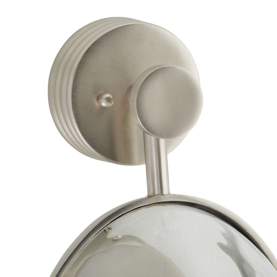 Arteriors Aramis 37" Tall Wall Sconce with Clear Glass Shade