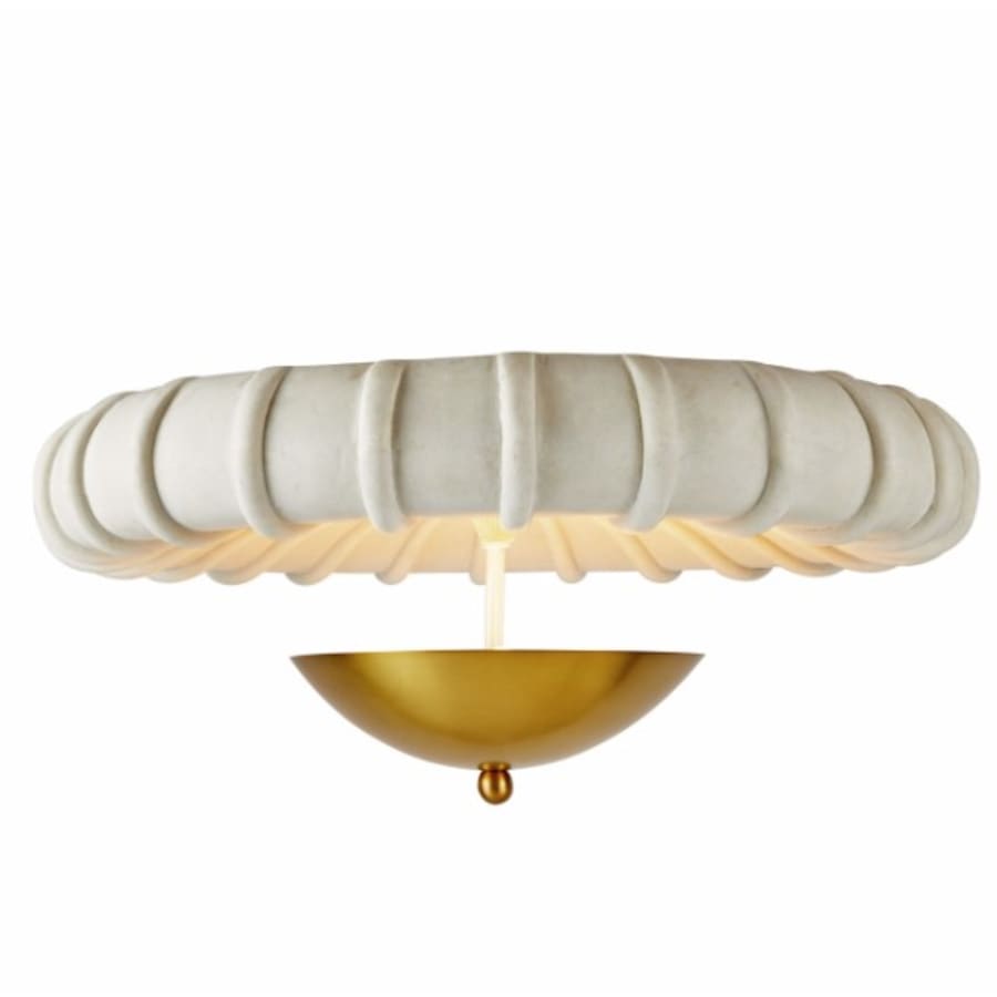 Arteriors Camella 3 Light 35" Wide Semi-flush Ceiling Fixture