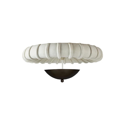 Arteriors Camella Flush Mount 3 Light 35" Wide Flush Mount Ceiling Fixture