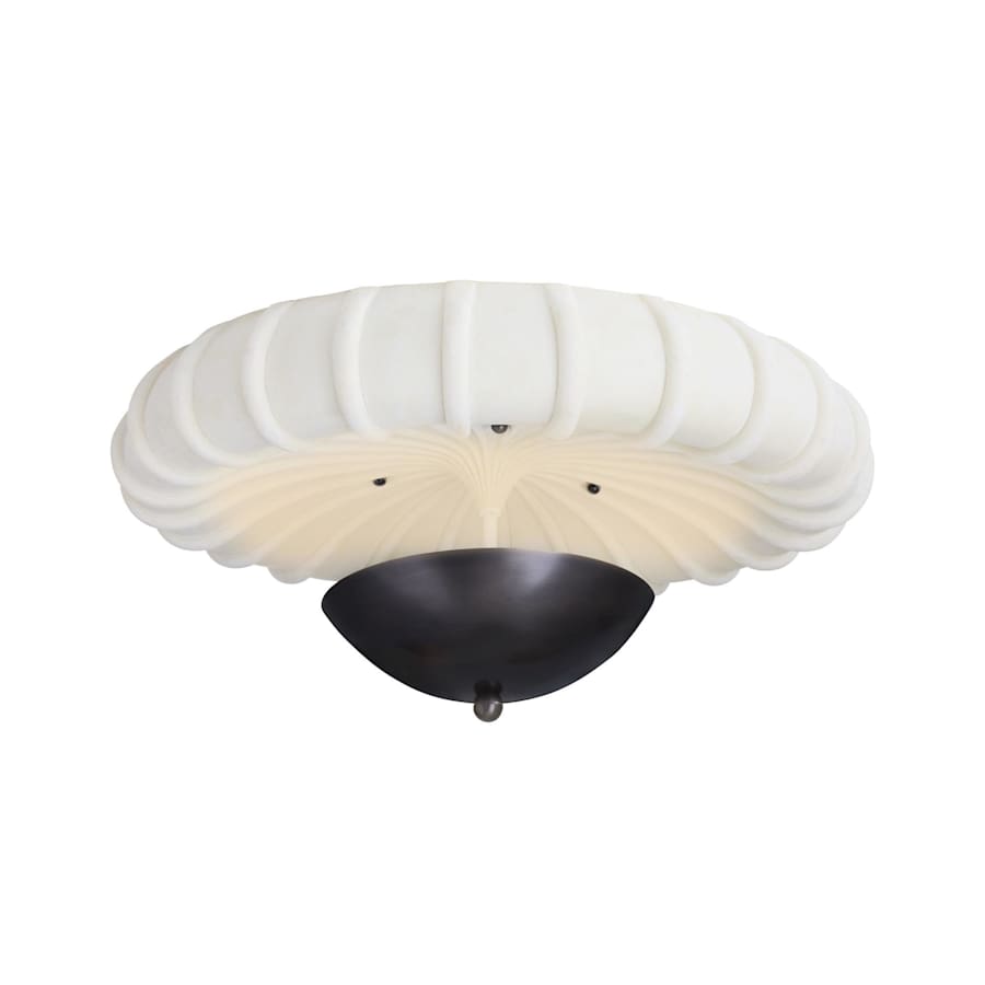 Arteriors Camella Flush Mount 3 Light 35" Wide Flush Mount Ceiling Fixture