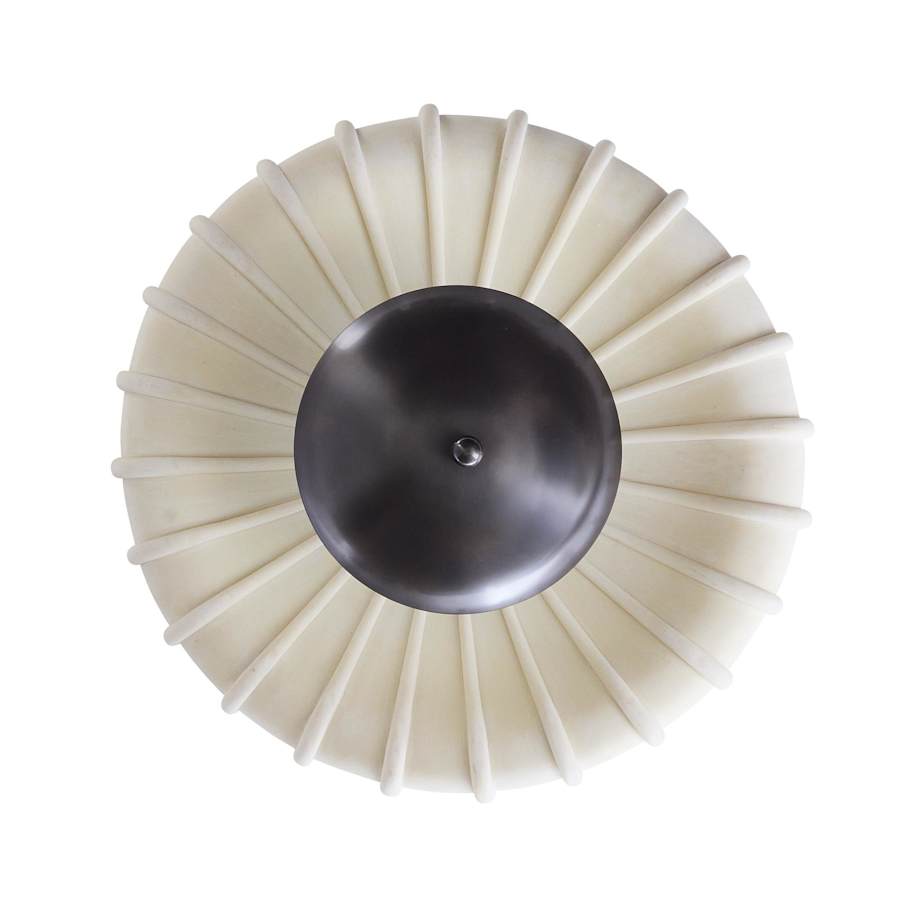 Arteriors Camella Flush Mount 3 Light 35" Wide Flush Mount Ceiling Fixture