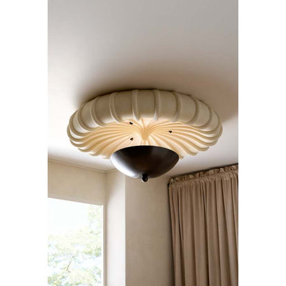 Arteriors Camella Flush Mount 3 Light 35" Wide Flush Mount Ceiling Fixture