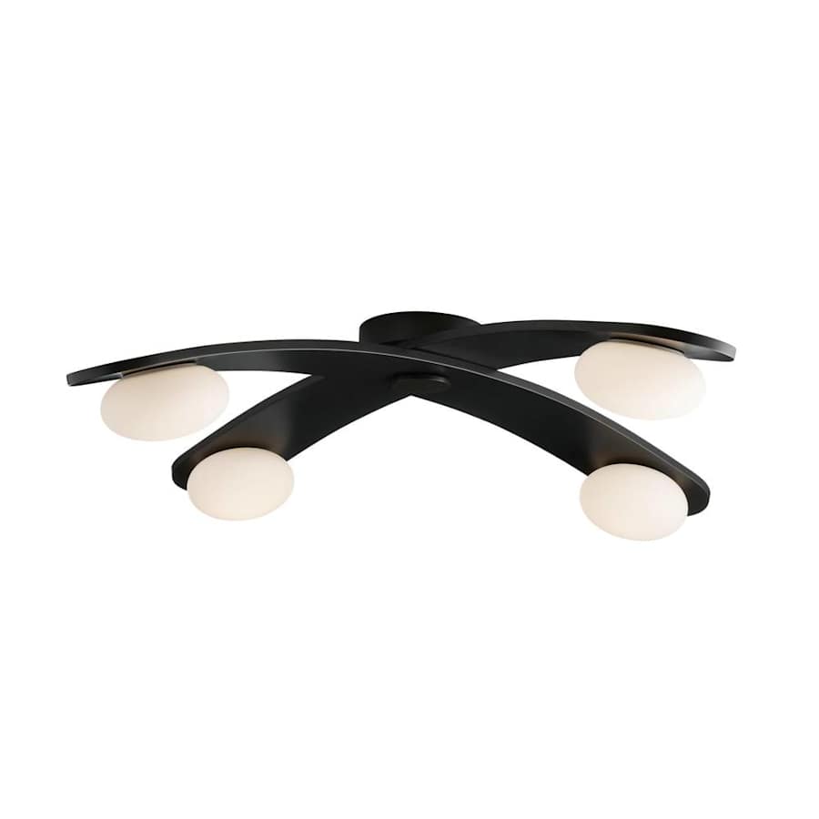 Arteriors Axia 40" Wide Flush Mount Ceiling Fixture